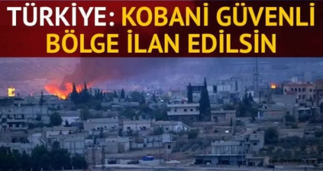 Ayn el Arab(Kobani) güvenli bölge ilan edilsin