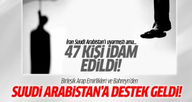 BAE ve Bahreyn'den Suudi Arabistan'a destek geldi