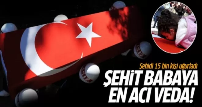 Bağlar şehidi Tamer Aktaş’ı memleketi 15 bin kişi uğurladı