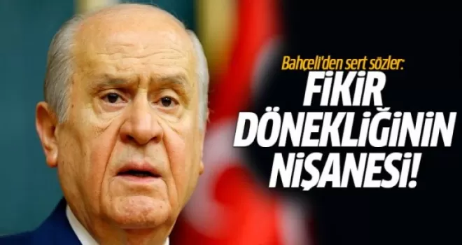 Bahçeli'den Taha Akyol'a sert tepki: Fikir dönekliğinin nişanesi!