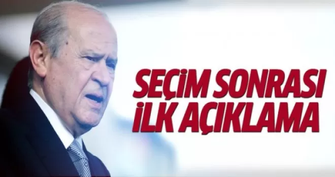 Bahçeli: Meclis Başkanı Seçilmiştir Hayırlı Olsun