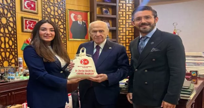 Bahçeli’ye İpsala pirinci
