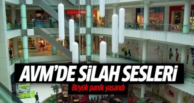 Bahçelievler'de AVM'de silah sesleri