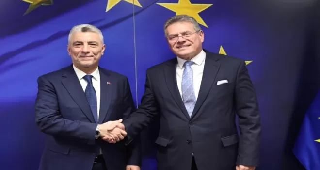 Bakan Bolat Brüksel’de AB yetkilileriyle Türkiye-AB ticaretini görüştü
