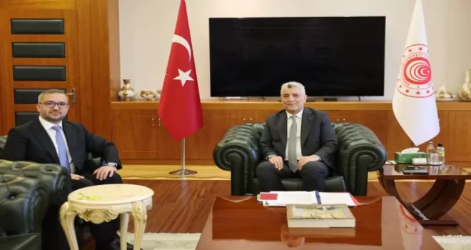 Bakan Bolat, TCMB Başkanı Karahan ile görüştü
