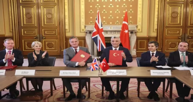 Bakan Bolat: Türkiye-İngiltere ticaretinde hedef 40 milyar dolar