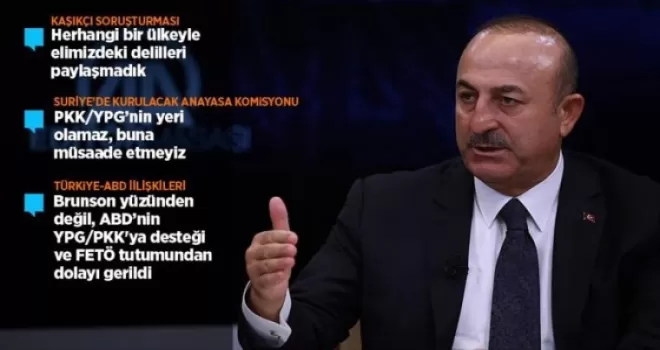 Bakan Çavuşoğlu'ndan Kaşıkçı açıklaması