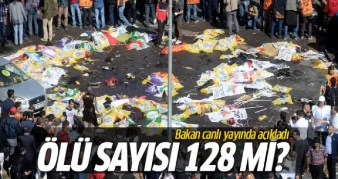 Bakan'dan Ankara'daki patlamayla ilgili Demirtaş'a yanıt
