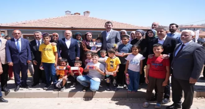 Bakan Kurum’a Adıyaman Zey Köyü’nden teşekkür