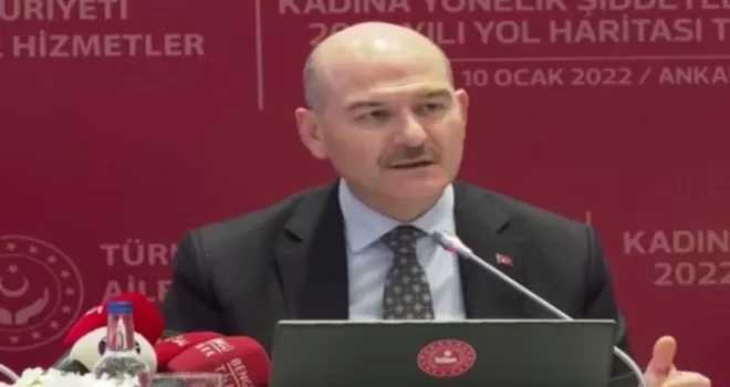 Bakan Soylu: "Hedefimiz erkekler"