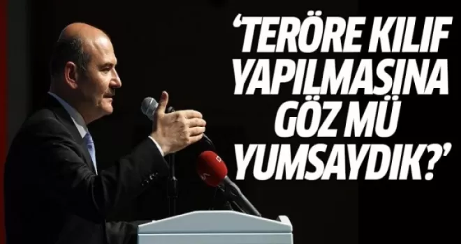 Bakan Soylu: Teröre Kılıf Yapılmasına Göz mü Yumsaydık?