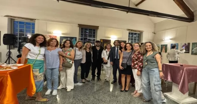 Bakırköy Belediyesi kursiyerlerinin eserleri sergiyle taçlandı