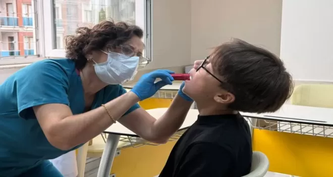 Bakırköy’de öğrencilere sağlık taraması