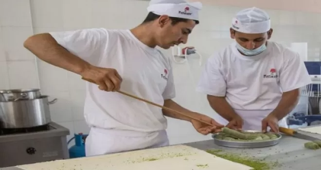 Baklavacıların bayram mesaisi arttı