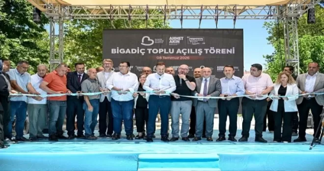 Balıkesir Büyükşehir’den Bigadiç’e çifte hizmet