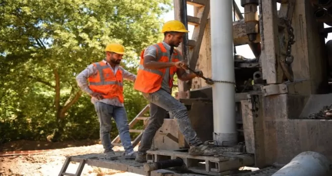 Balıkesir’de 20 ilçede 28 bin metrelik sondajla yeni su kaynakları