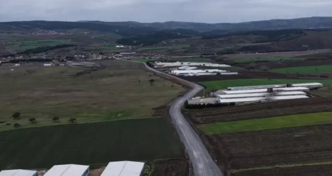Balıkesir’de konforlu ve güvenli yol çalışması