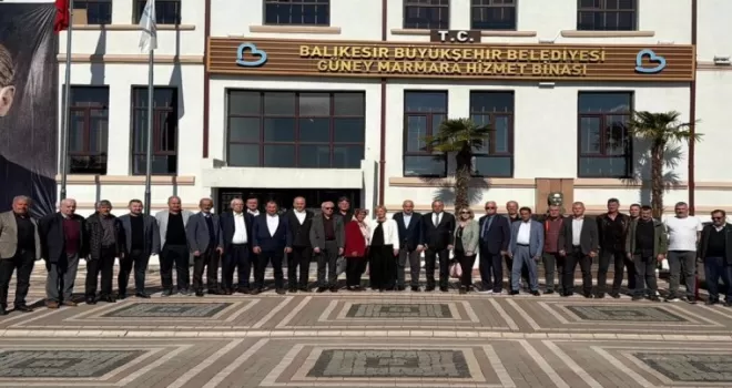 Balıkesir’de muhtarlarla güçlü iletişim