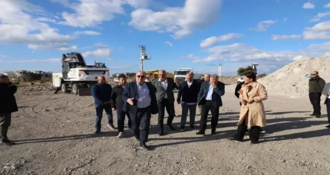Balıkesir Edremit Belediyesi şantiyesini şehir dışına taşıyor