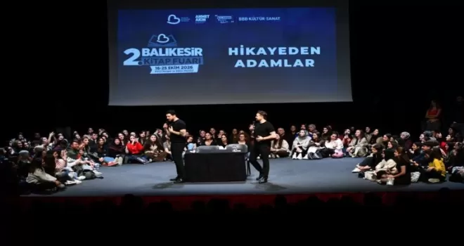 Balıkesir Kitap Fuarı’nda ’Hİkâyeden Adamlar’a yoğun ilgi
