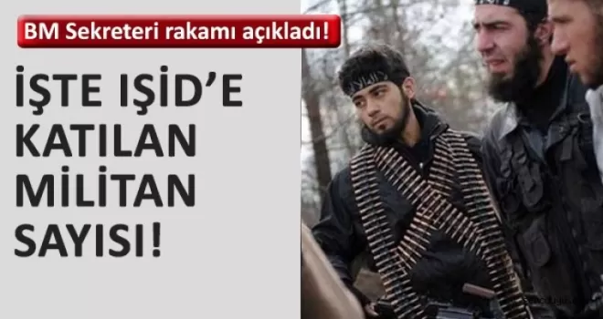 Ban Ki-mun korkunç rakamı söyledi!