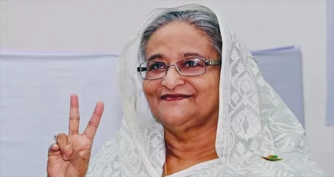 Bangladeş'te seçimleri üçüncü kez Şeyh Hasina kazandı