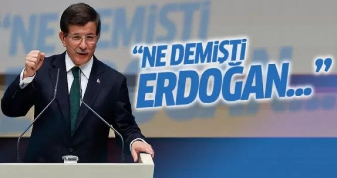 Başbakan Davutoğlu AK Parti'nin 14. kuruluş yılında konuştu