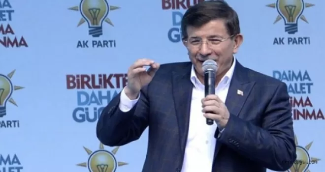 Başbakan Davutoğlu, Çayeli'nde