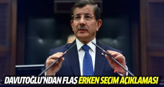 Başbakan Davutoğlu'ndan flaş koalisyon açıklaması