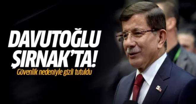 Başbakan Davutoğlu'ndan sürpriz ziyaret!