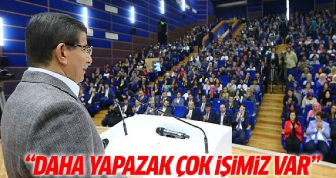 Başbakan Davutoğlu: Tüm gençleri sandığa davet ediyoruz