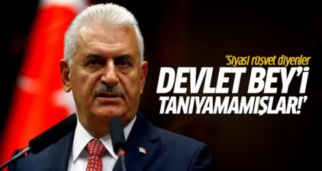 Başbakan: Zannediyorum ki Devlet Bey'i tanıyamamışlar!