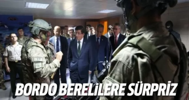 Başbakandan'Bordo Bereliler'e ziyaret