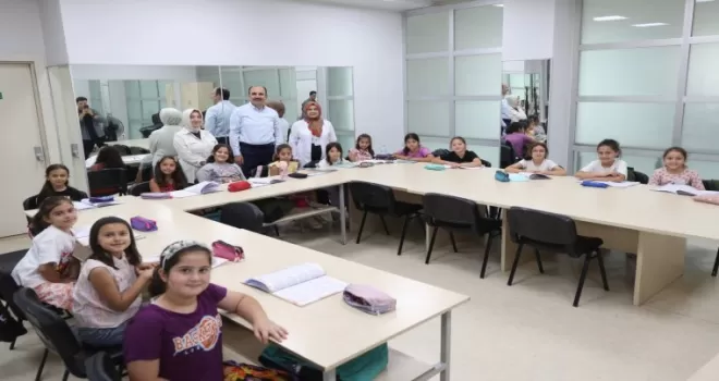 Başkan Altay: Çocuklarımız, cıvıl cıvıl bir yaz geçiriyor