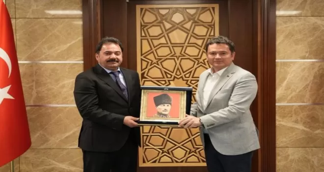 Başkan Aydın’dan yeni İl Emniyet Müdürü Gökçe’ye hayırlı olsun ziyareti