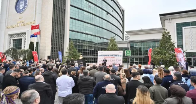Başkan Bozbey, Büyükşehir ailesiyle bayramlaştı