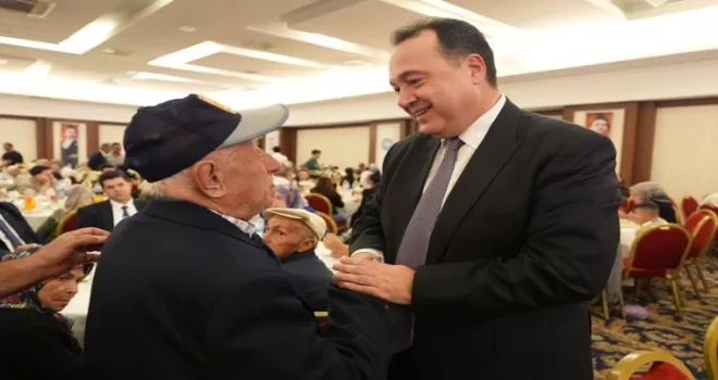 Başkan Dutlulu Manisa’da şehit yakınları ve gazileri ağırladı