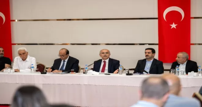 Başkan Er basın mensuplarıyla bir araya geldi