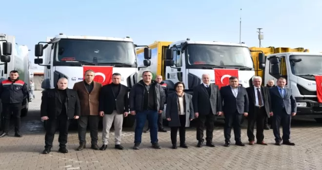 Başkan Erdem: ’’Temizlik hizmetleri araç filosu hayırlı olsun’’