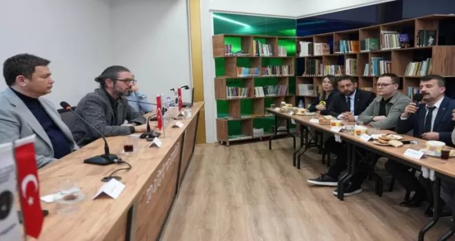 Başkan Erkan Aydın TR Düşünce Kulübü’ne konuk oldu