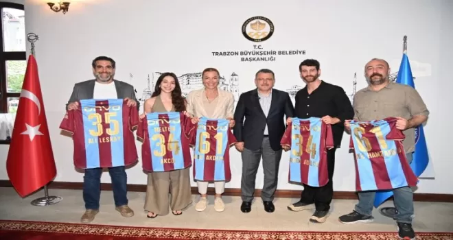 Başkan Genç, “Sevdam Karadeniz” ekibini ağırladı! Film Festivali Aralık’ta