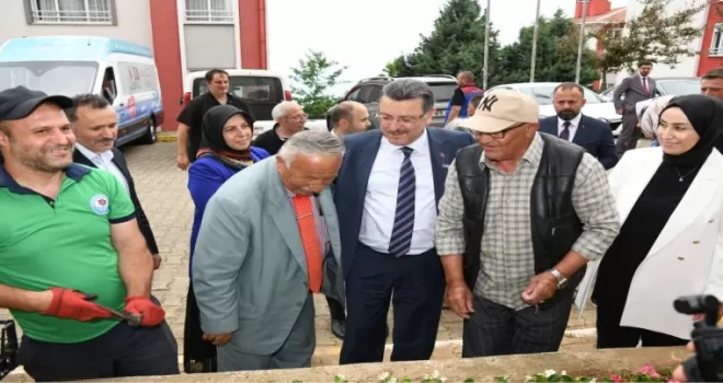 Başkan Genç’ten huzurevi sakinlerine ziyaret