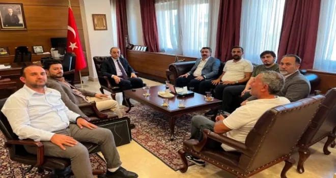 Başkan Oktay Yılmaz’dan Nahçıvan Başkonsolosluğu’na ziyaret