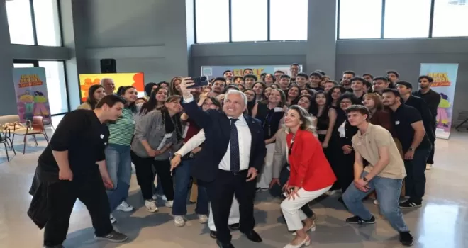 Başkan Özdemir Nilüferli gençlerle buluştu