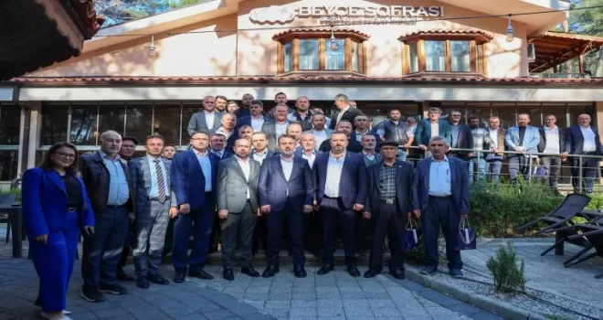 Başkan Vekili Biba, Orhaneli muhtarlarıyla istişare etti