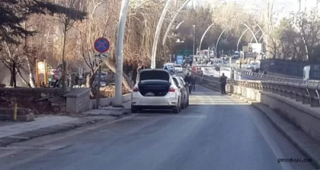 Başkent’te şüpheli araç alarmı