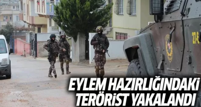 Batman'da Eylem Hazırlığındaki Terörist Yakalandı