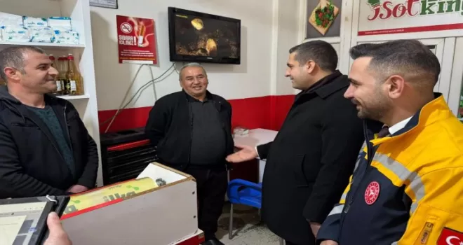 Batman Kozluk’ta esnaflara tütün ürünlerinin zararları anlatıldı