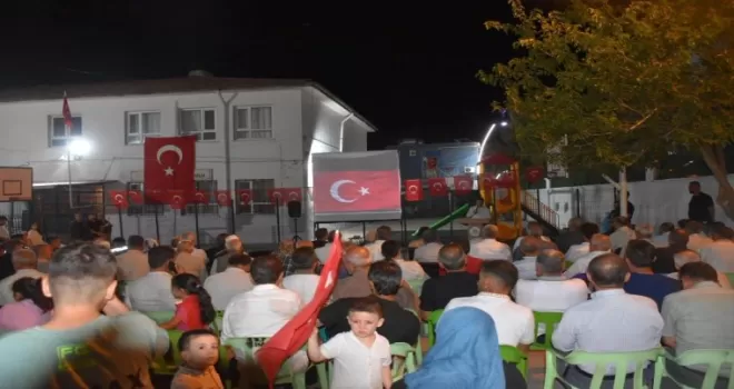 Batman Sason’da 15 Temmuz etkinlikleri