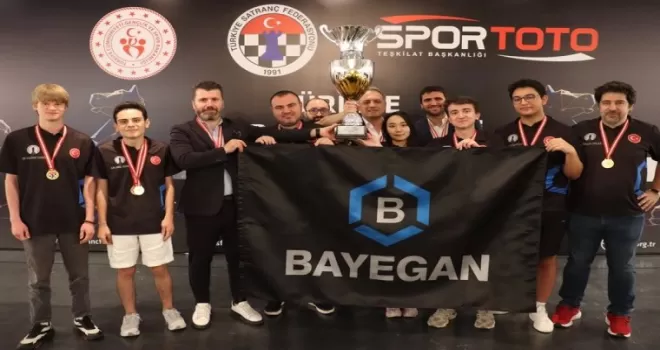 BAYEGAN Pendik Satranç’tan üst üste üçüncü şampiyonluk